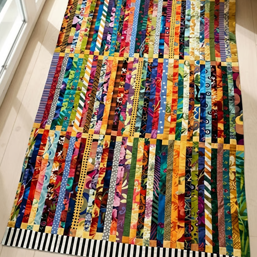 Scrappy Zipper Quilt with Judy Doenias