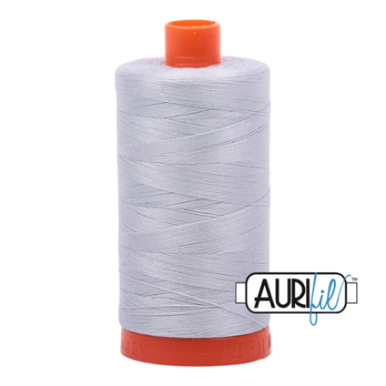 Aurifil Thread 50 wt. Mako Cotton 1300 Meter Spools