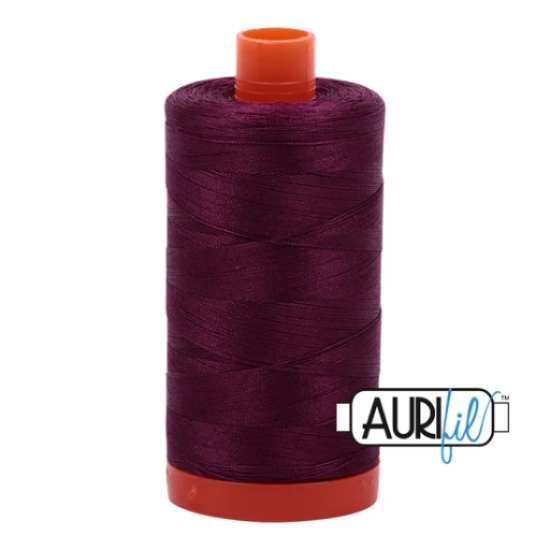 Aurifil Thread 50 wt. Mako Cotton 1300 Meter Spools