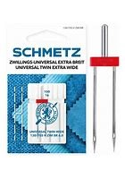 Schmetz Extra Wide Twin Needle 130/705 H ZWI BR 6.0/100