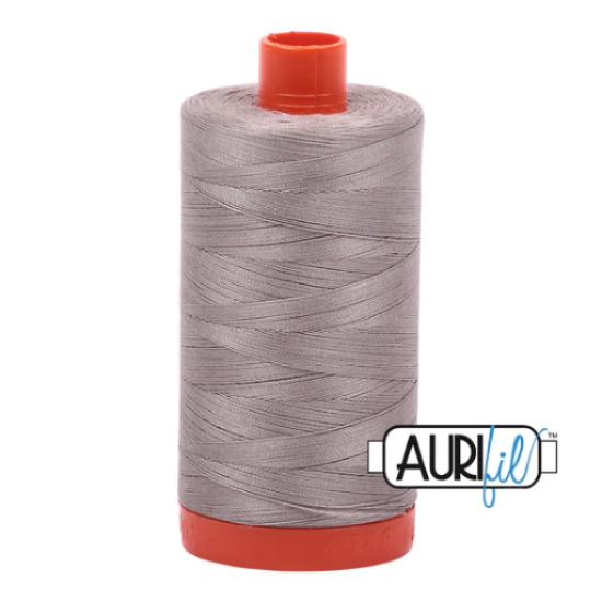 Aurifil Thread 50 wt. Mako Cotton 1300 Meter Spools