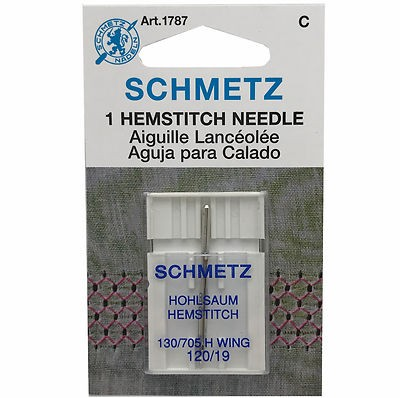 Schmetz Hemstitch Needle 130/705 H Wing 120/19