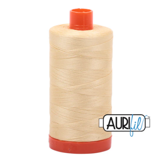Aurifil Thread 50 wt. Mako Cotton 1300 Meter Spools