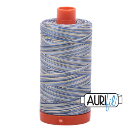 Aurifil Thread 50 wt. Mako Cotton 1300 Meter Spools
