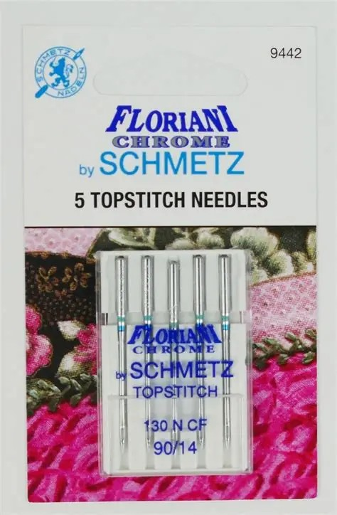 Floriani CHROME by Schmetz Topstitch Needles 130 N CF 90/14