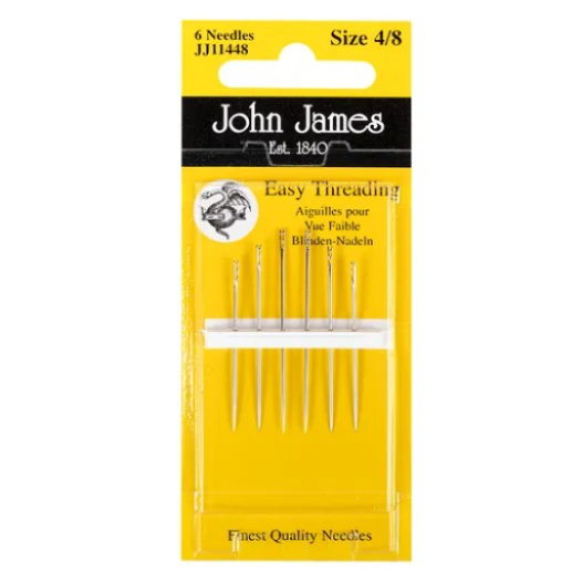 John James Easy Threading Needles 6 Needles