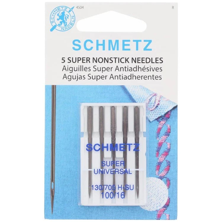 Schmetz Super Nonstick Universal Needles 130/705 H-SU 100/16