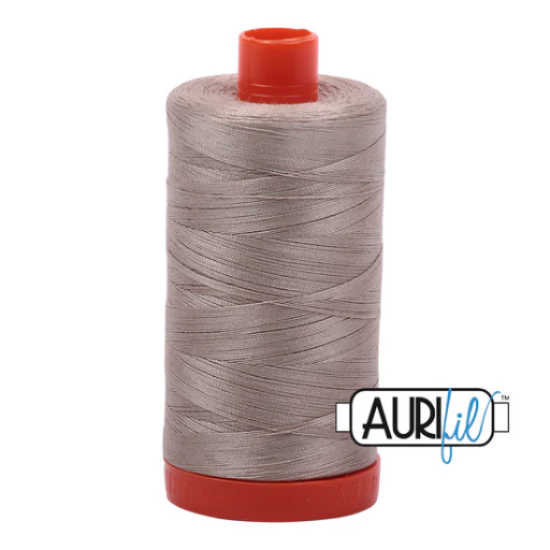 Aurifil Thread 50 wt. Mako Cotton 1300 Meter Spools