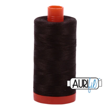 Aurifil Thread 50 wt. Mako Cotton 1300 Meter Spools