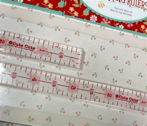 Cute Cuts 1/4" Marking Rulers