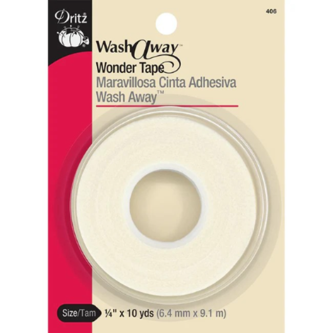 Dritz Wash Away Wonder Tape 1/4"