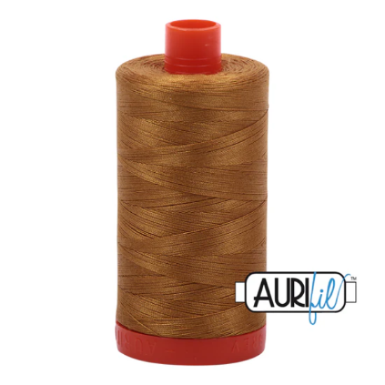 Aurifil Thread 50 wt. Mako Cotton 1300 Meter Spools