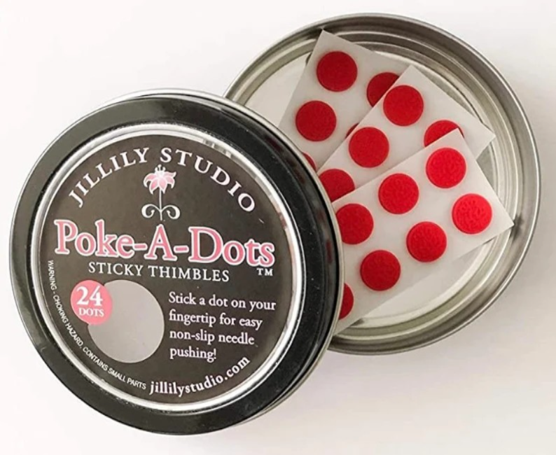Poke-A-Dots Sticky Thimbles 24 Dots